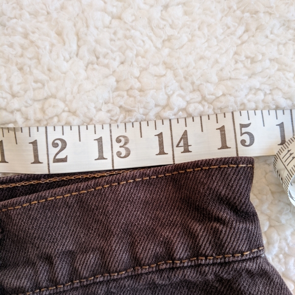 Levi's 550 High Rise Relaxed Taper Dark Brown - Picture 5 of 8